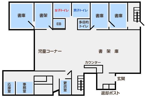 画像：配置図1階